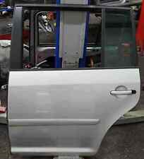 Volkswagen Touran 2003-2006 Passenger NSR Rear Door Silver LA7W